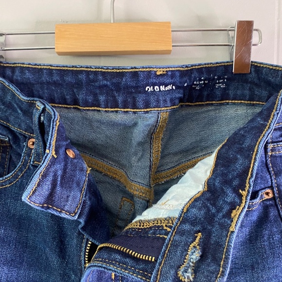 Old Navy OG Loose High Rise Dark Wash Jeans - Picture 2 of 4